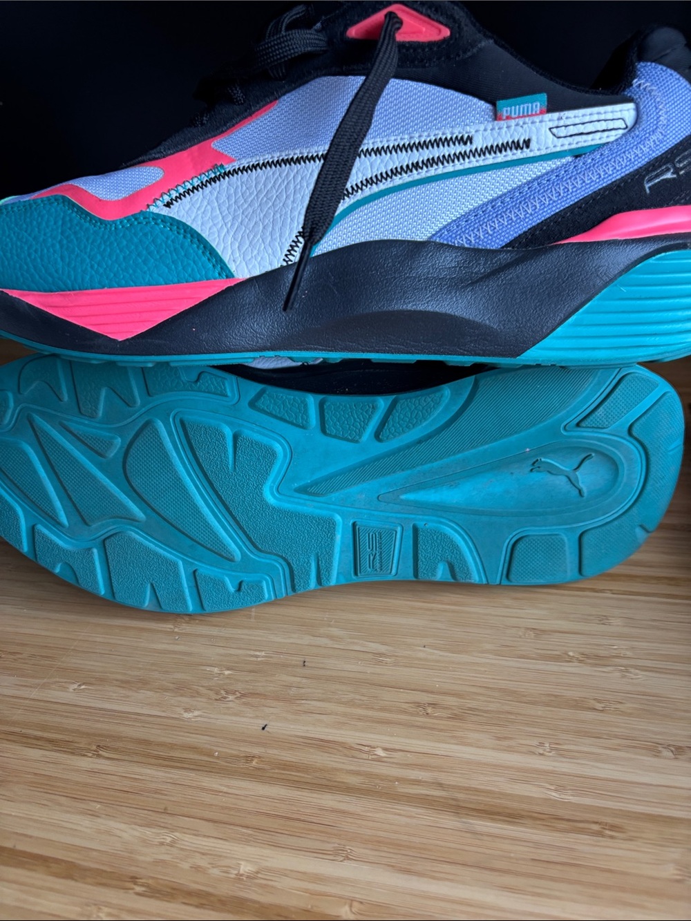 Puma RS-Metric FD 'White Deep Aqua Lavender Pop' - Picture 7 of 15